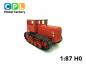 Preview: Raupenschlepper DT54 dunkelrot / weiß